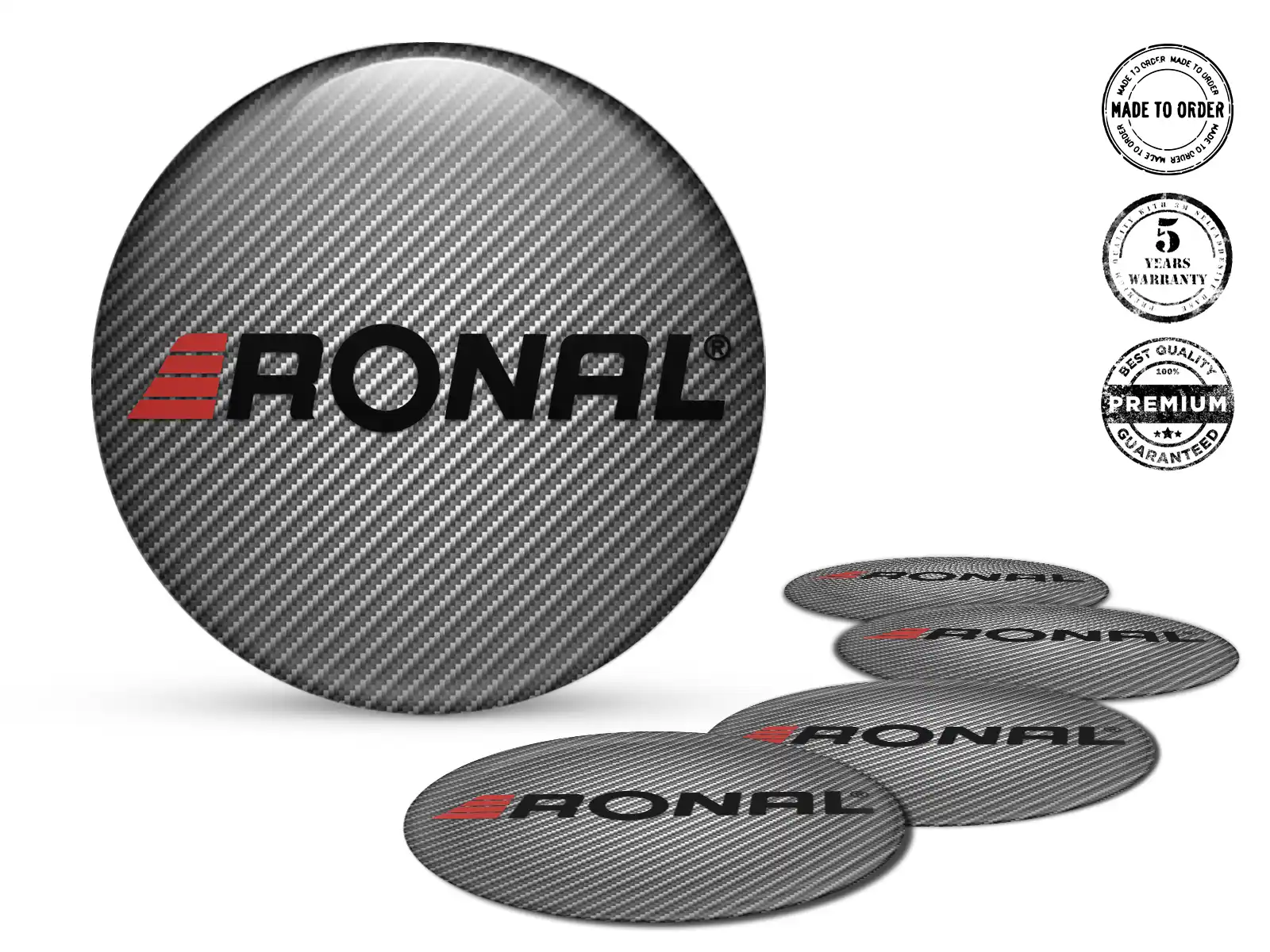 Ronal Felgenaufkleber Autos Hochwertige Embleme